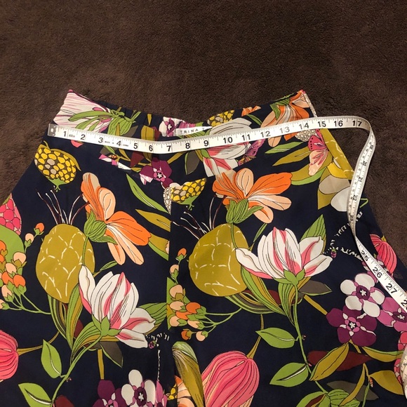 New w/o tags Trina Turk Silk Flare Pants size S - Picture 6 of 9